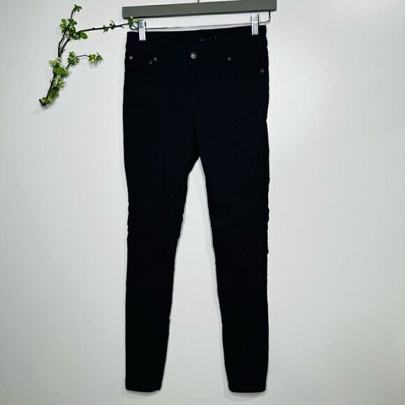 PrAna Gray Stretch Skinny Pants Accents - Picture 1 of 12